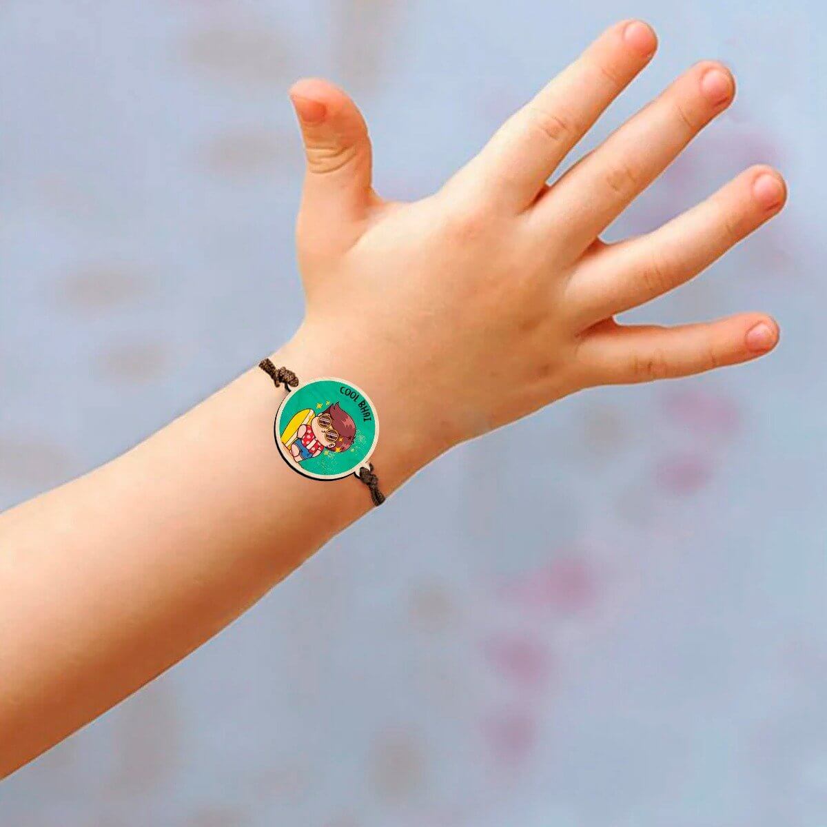 Cool Bhai Wooden Rakhi